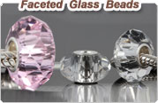 European Faceted Glass Beads