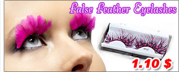 False Feather Eyelashes