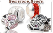 European gemstone beads