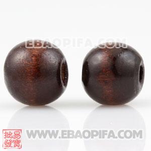 Mix 100Pcs each bag 10mm Wood Sambarla Style Beads