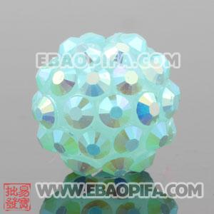 14mm Sambarla Style Plastic Beads