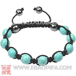 2011 latest Tresor Bracelets with high qulity turquoise and hemitite bead