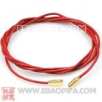 DIY红色皮绳 批发 925纯银欧洲珠DIY皮绳链 可做 手链 项链 脚链 链长100cm