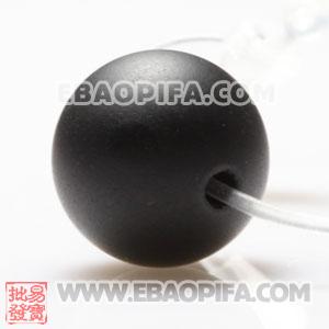 10mm Sambarla Style Black Agate Beads Beads