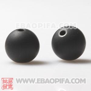 8mm Sambarla Style Black Agate Beads Beads