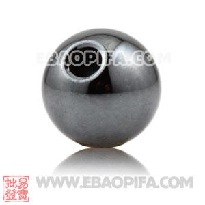 8mm Sambarla style Hematite Beads 