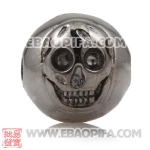 批发银珠 925纯银珠 香巴拉风格