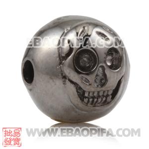 批发银珠 925纯银珠 香巴拉风格