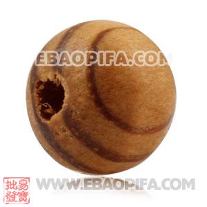 Mix 100Pcs each bag 8mm Wood Sambarla Style Beads