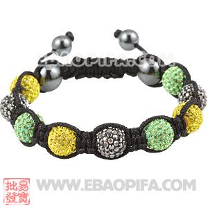 9 Finest Tresor Czech Crystal Bead Sambarla Style Bracelets With Hematite