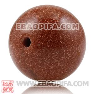Wholesale 12mm Sambarla Style Golden Stone Beads 
