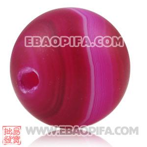 Wholesale 12mm Sambarla Style Purple Striped Agate Beads 