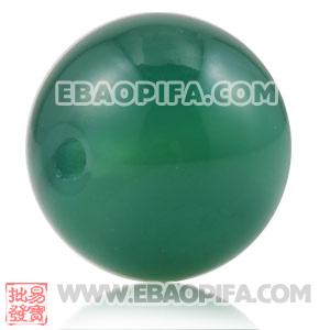 Wholesale 12mm Sambarla Style Green Agate Beads 