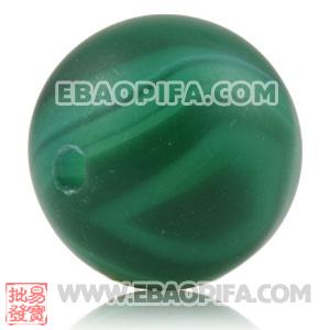 Wholesale 12mm Sambarla Style Green Striped Agate Beads 
