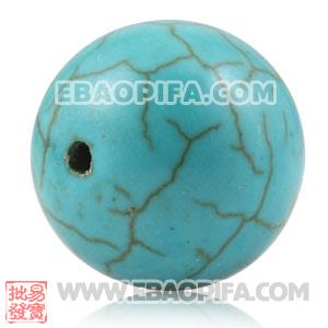 Wholesale 12mm Sambarla Style Turquoise Beads 