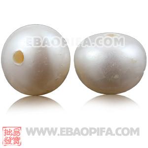 Wholesale 11-12mm White Natural Freshwater Pearl Beads For DIY Jewelry