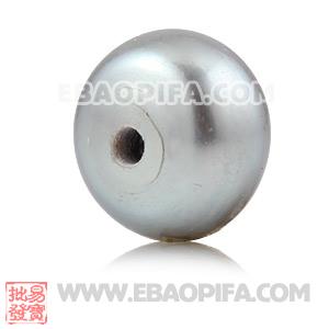 Wholesale 11-12mm Grey Natural Freshwater Pearl Beads For DIY Jewelry