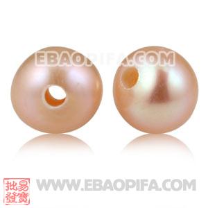 Wholesale 6mm Pink Natural Freshwater Pearl Beads For DIY Jewelry