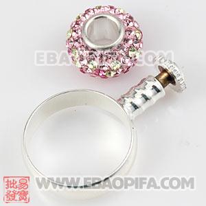 批发潘多拉风格合金戒指 欧美大牌戒指 DIY戒指