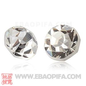 Wholesale Clear Crystal Earphone Jack Accessory For Smart Phone 