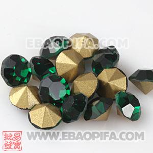 Wholesale Green Crystal Earphone Jack Accessory For Smart Phone 