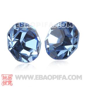Wholesale Blue Crystal Earphone Jack Accessory For Smart Phone 