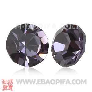 Wholesale Lavender Crystal Earphone Jack Accessory For Smart Phone 