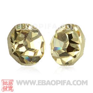 Wholesale Yellow Crystal Earphone Jack Accessory For Smart Phone 