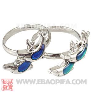 变色戒指 合金温度变色戒指