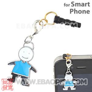 Wholesale Earphone Jack Plug Anti Dust Stopper Charm For iPhone 4