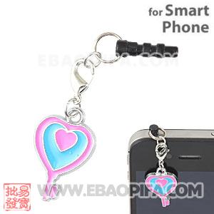 Wholesale Earphone Jack Plug Anti Dust Stopper Charm For iPhone 4