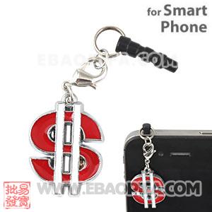 Wholesale Earphone Jack Charm Accessory For iPhone 