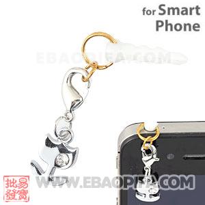 Wholesale Earphone Jack Charm Accessory For iPhone 