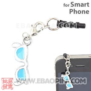 Wholesale Earphone Jack Plug Anti Dust Stopper Charm For iPhone 4
