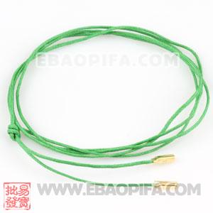 DIY绿色皮绳 批发 925纯银欧洲珠DIY尼龙绳链 可做 手链 项链 脚链 链长100cm
