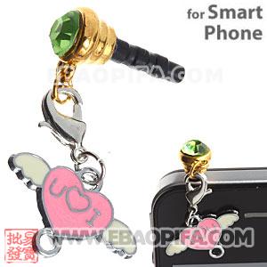 Wholesale Cute Anti Dust Plug Stopper Charm For iPhone 