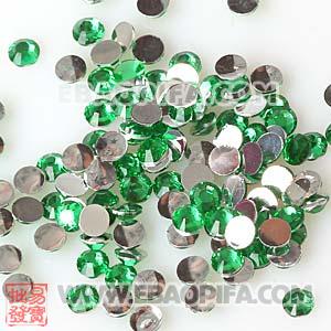 Wholesale Green Resin Crystal Beads Earphone Jack Accessory For iphone 