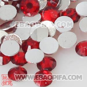 Wholesale Red Resin Crystal Beads Earphone Jack Accessory For iphone 