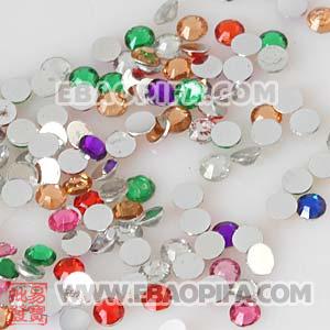 Wholesale Multi Colored Resin Crystal Beads Earphone Jack Accessory For iphone 