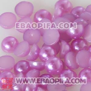 Wholesale Lavender Pearl Crystal Beads Earphone Jack Accessory For iphone 