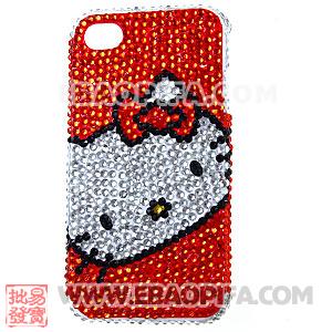 Best Crystal Hello Kitty Back Cover Cases For iPhone 4 iPhone 4S 