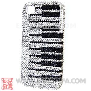 Cute Crystal Piano Key Cover Cases For iPhone 4 iPhone 4S 