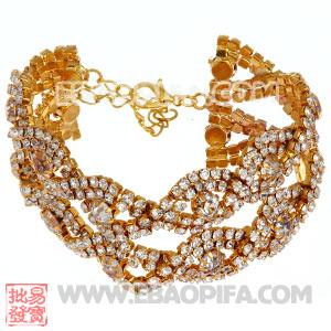 厂家欧美大牌合金手镯手链批发 欧美糖果色手镯手链 高档镶钻合金手镯批发 外贸饰品义乌
