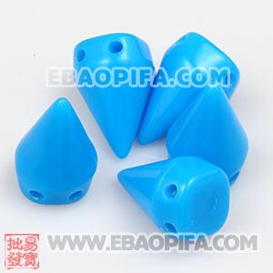 Single Row Rock Punk Spike Rivet Stud Acrylic Beads For Bracelet