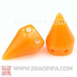 Single Row Rock Punk Spike Rivet Stud Acrylic Beads For Bracelet