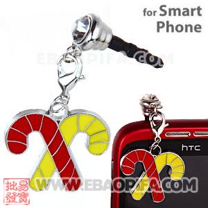 Wholesale Anti Dust Plug With Charms Accessory For iPhone 