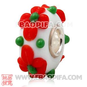 欧洲珠 925纯银琉璃珠