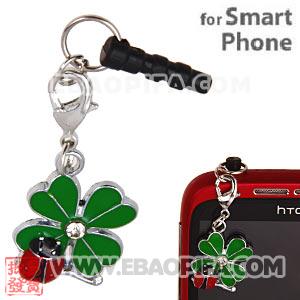Clover Earphone Jack Dust Cap Plugy Earphone Jack Accessory