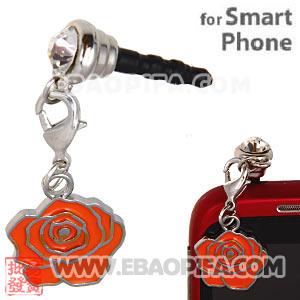 Wholesale Anti Dust Plug With Charms Earphone Jack Accessory 