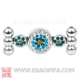 Wholesale Handmade CCB Pave Crystal Beads For Bracelet 